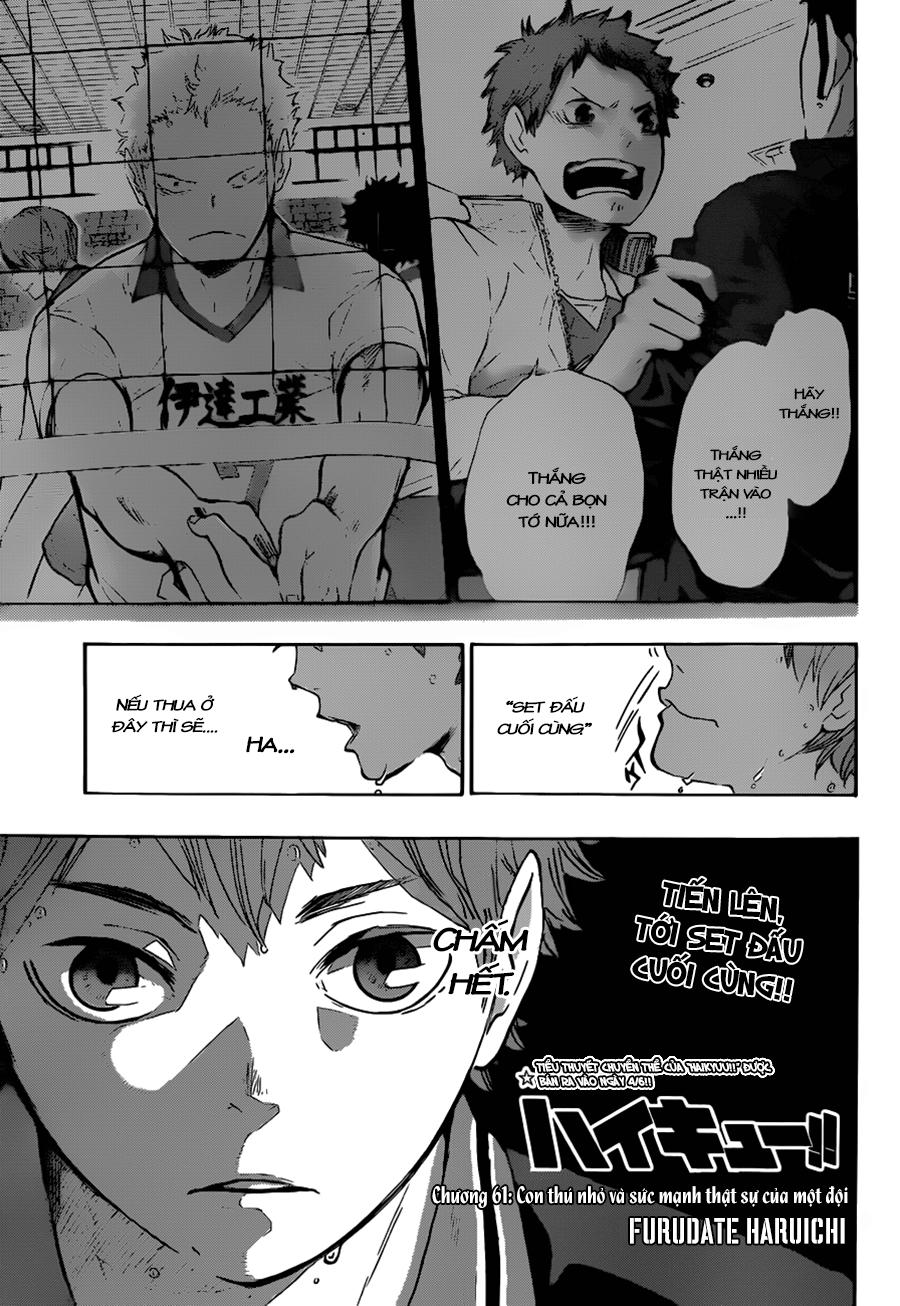 Haikyuu Chapter 61 - Trang 2