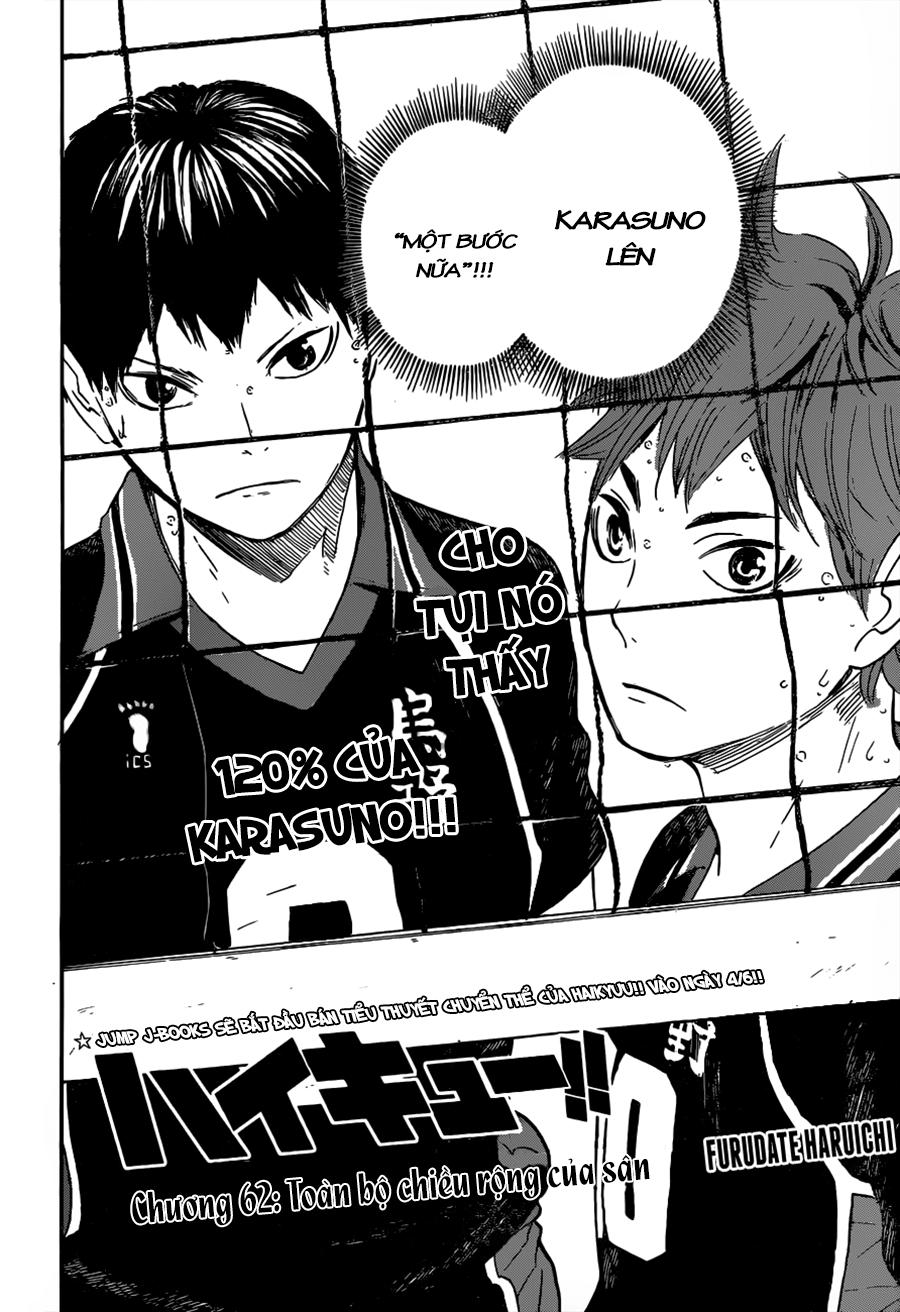Haikyuu Chapter 62 - Trang 2