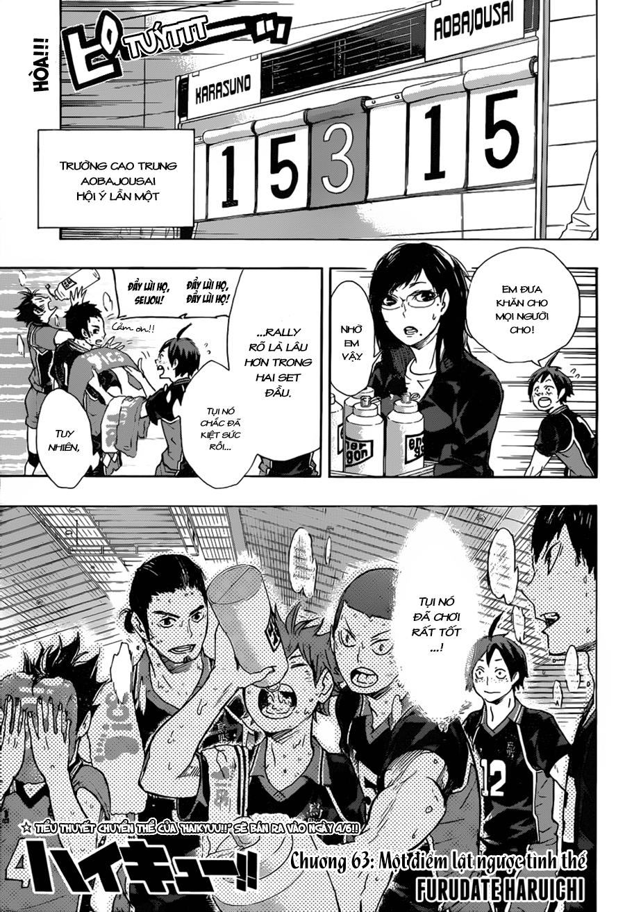 Haikyuu Chapter 63 - Trang 2