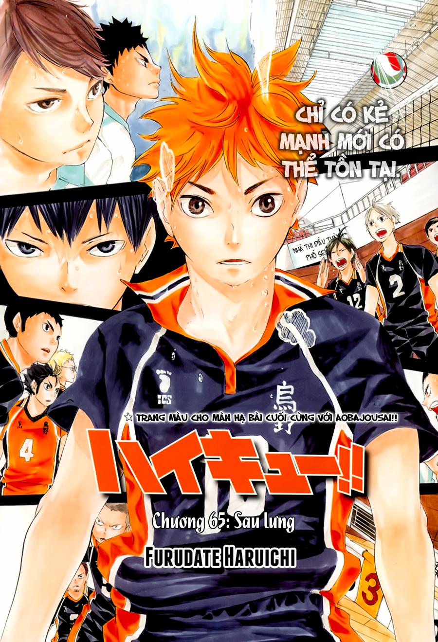 Haikyuu Chapter 65 - Trang 2