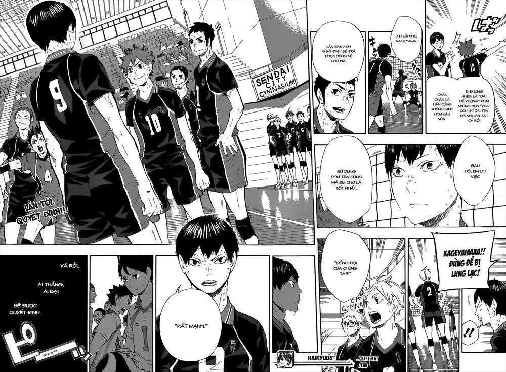 Haikyuu Chapter 67 - Trang 2