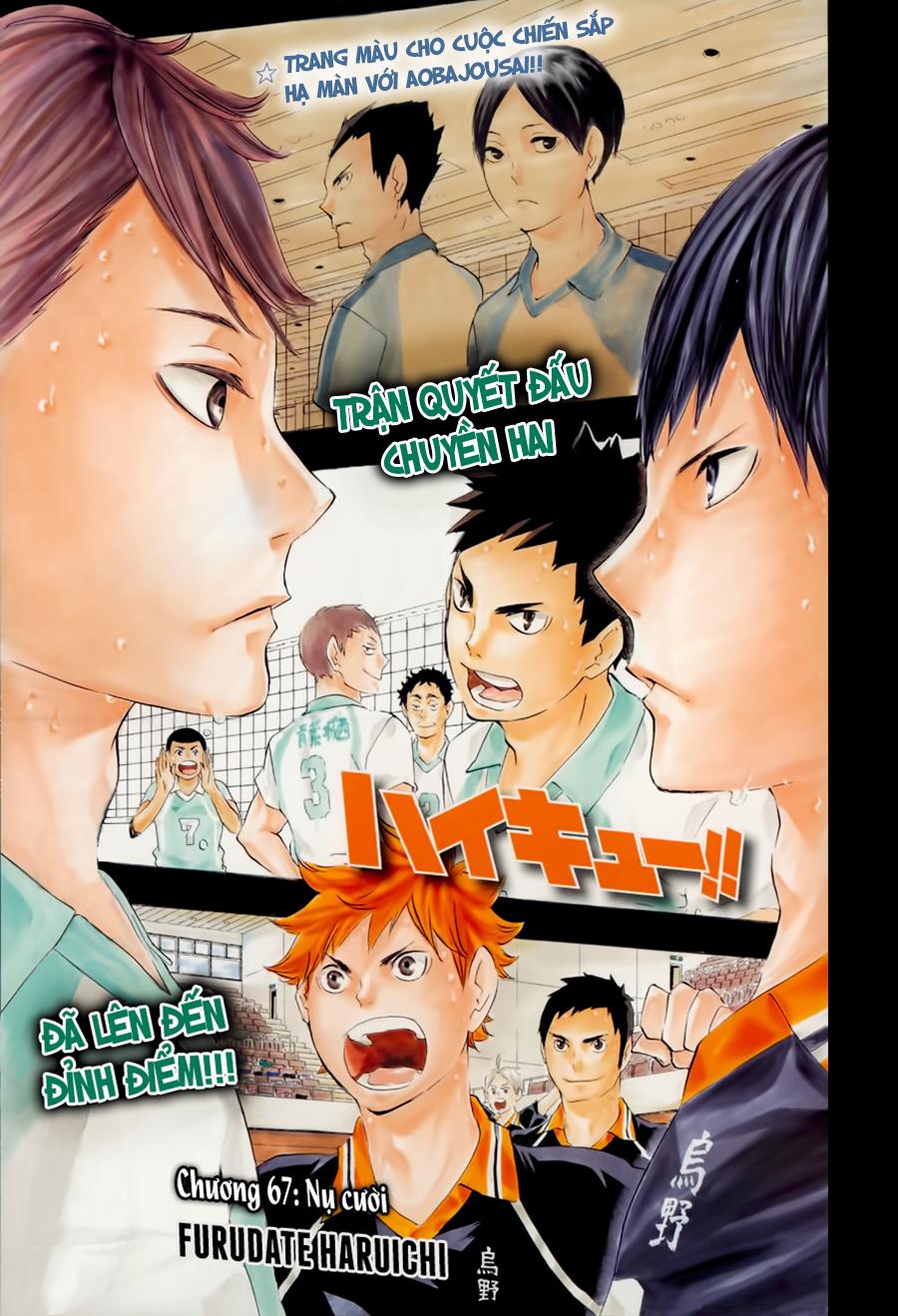 Haikyuu Chapter 67 - Trang 2