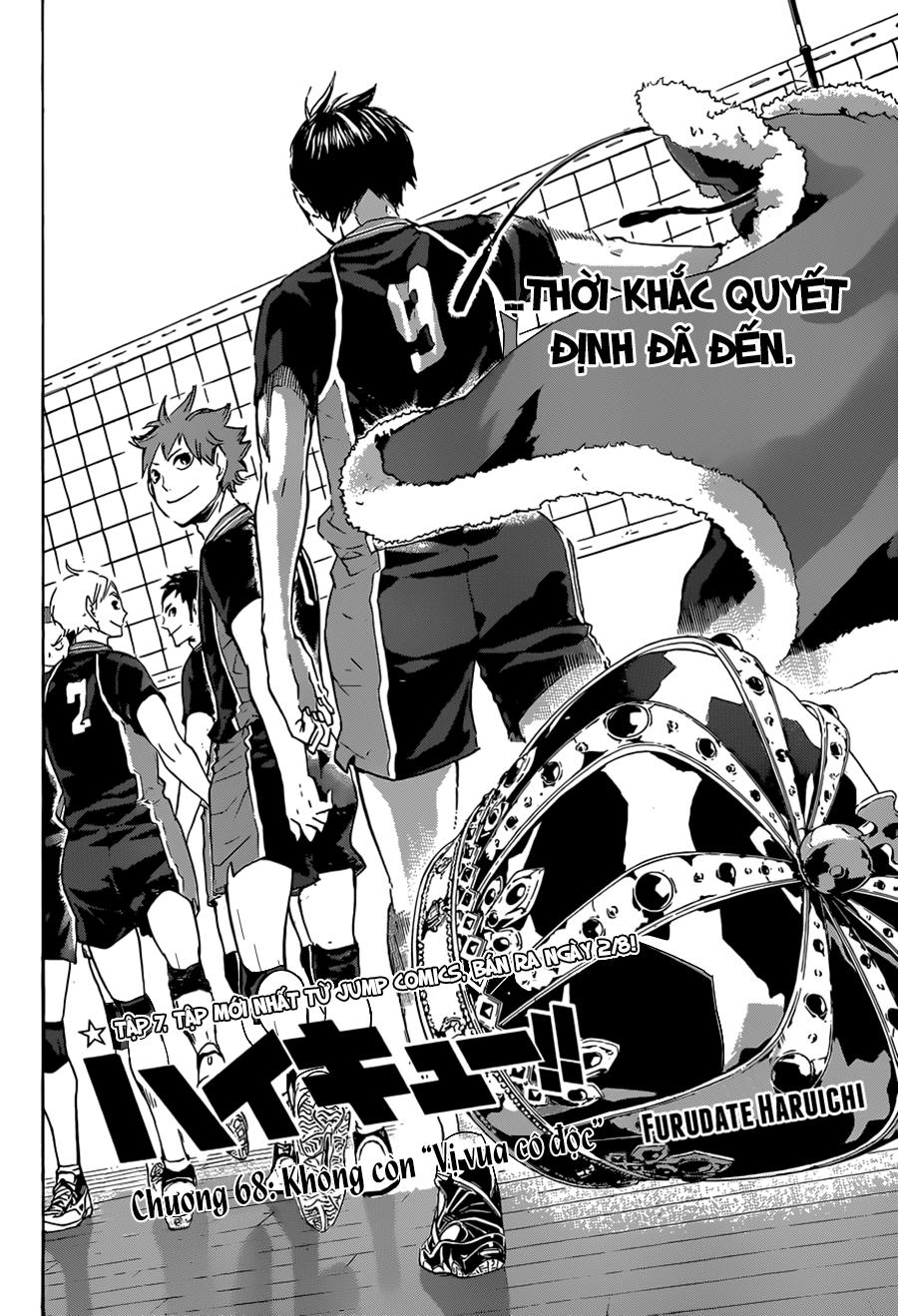Haikyuu Chapter 68 - Trang 2