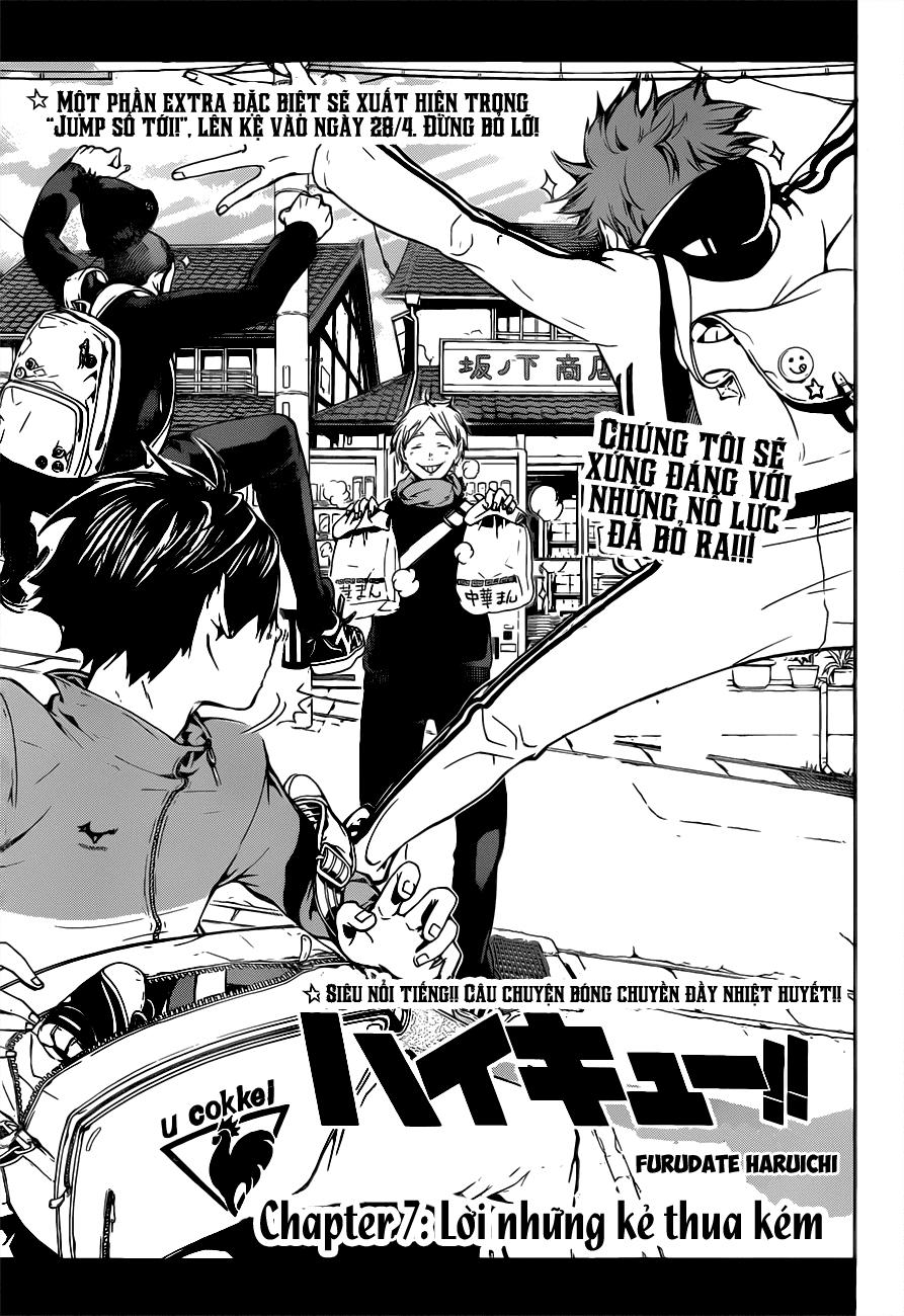 Haikyuu Chapter 7 - Trang 2