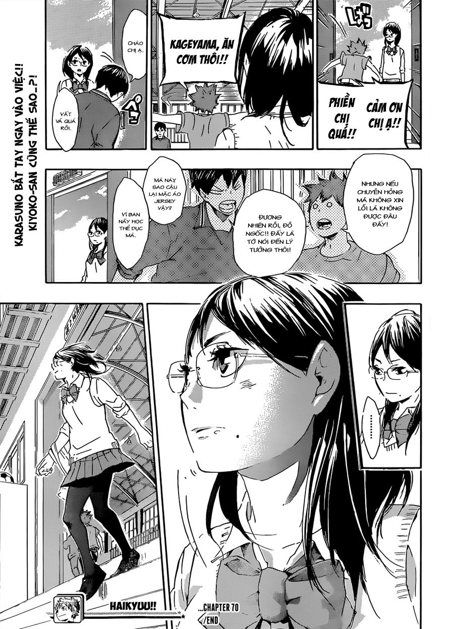 Haikyuu Chapter 70 - Trang 2