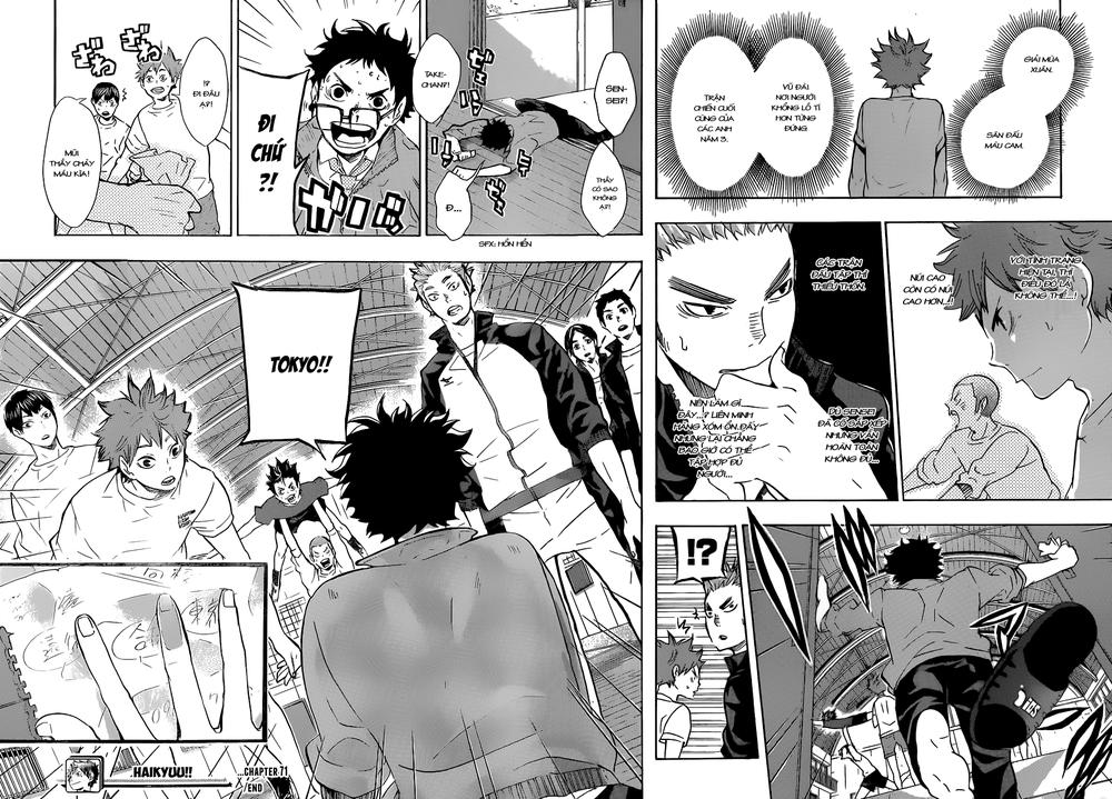 Haikyuu Chapter 71 - Trang 2