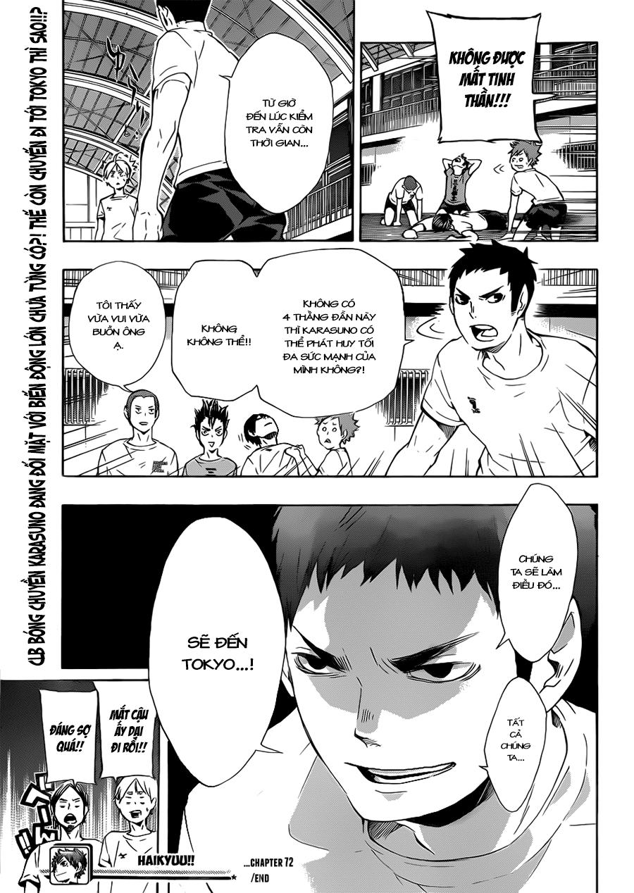 Haikyuu Chapter 72 - Trang 2