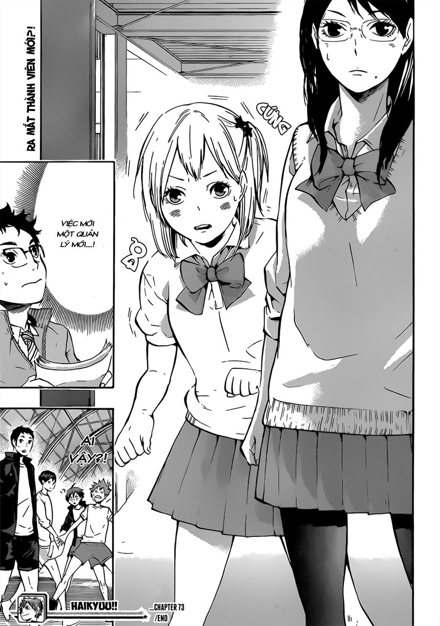 Haikyuu Chapter 73 - Trang 2