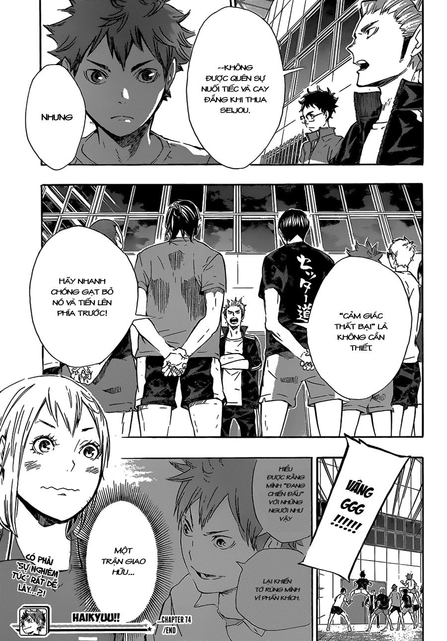 Haikyuu Chapter 74 - Trang 2