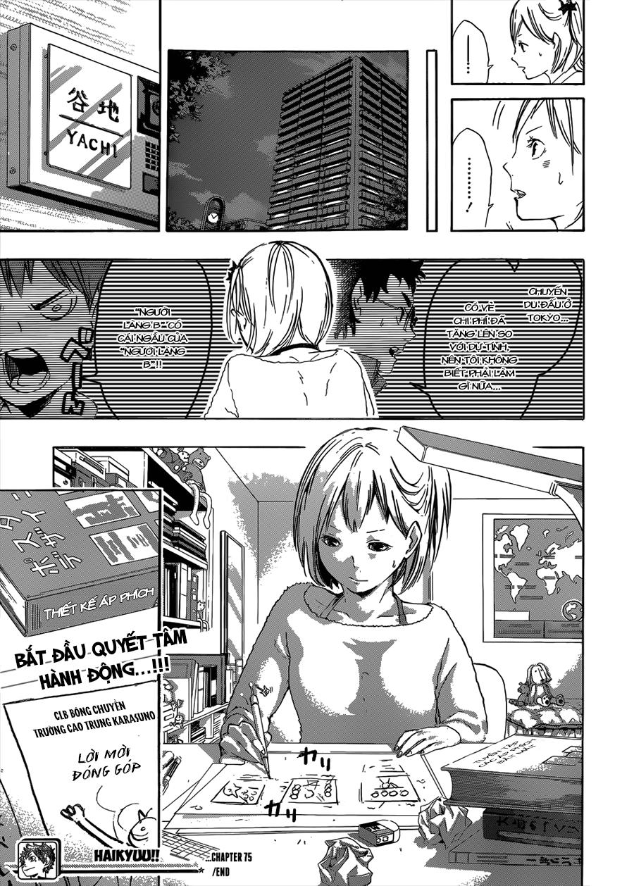 Haikyuu Chapter 75 - Trang 2