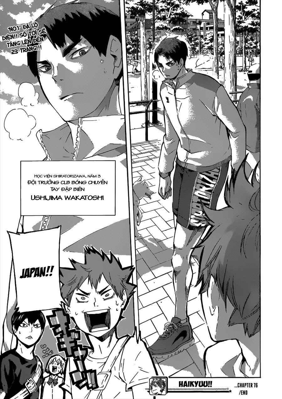 Haikyuu Chapter 76 - Trang 2