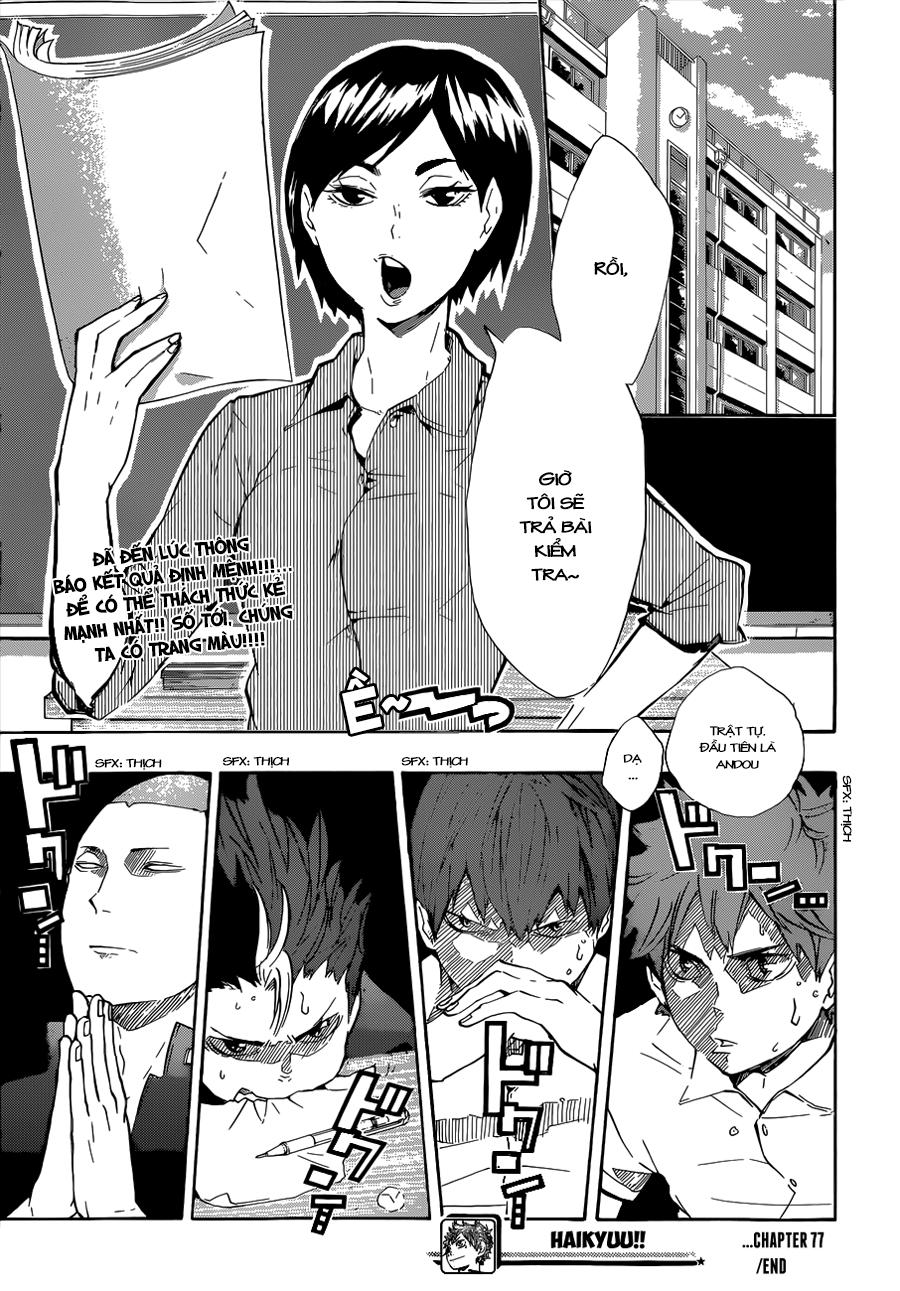 Haikyuu Chapter 77 - Trang 2