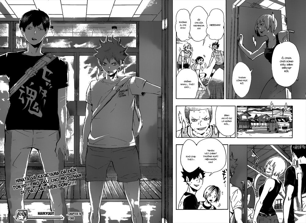 Haikyuu Chapter 78 - Trang 2