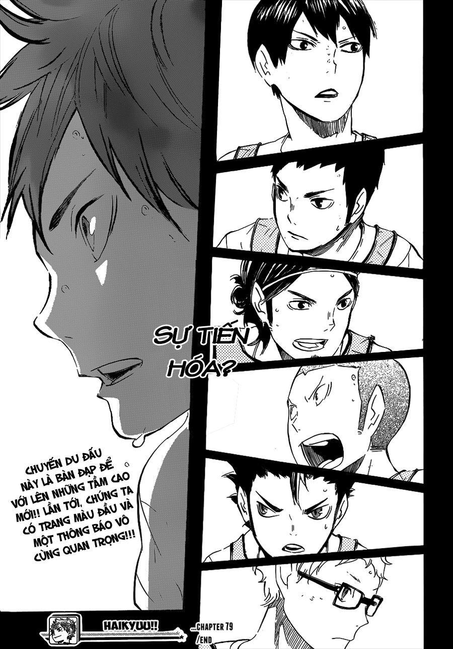 Haikyuu Chapter 79 - Trang 2
