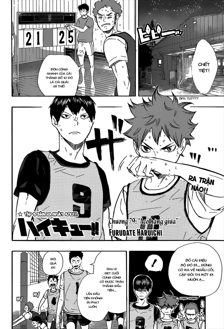 Haikyuu Chapter 79 - Trang 2