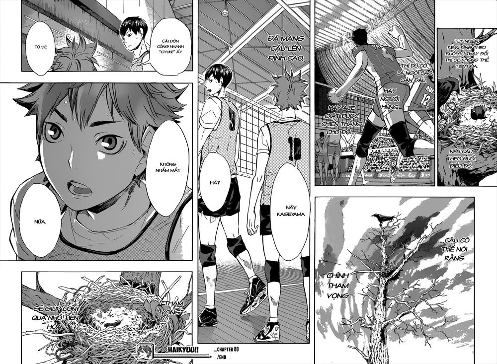 Haikyuu Chapter 80 - Trang 2