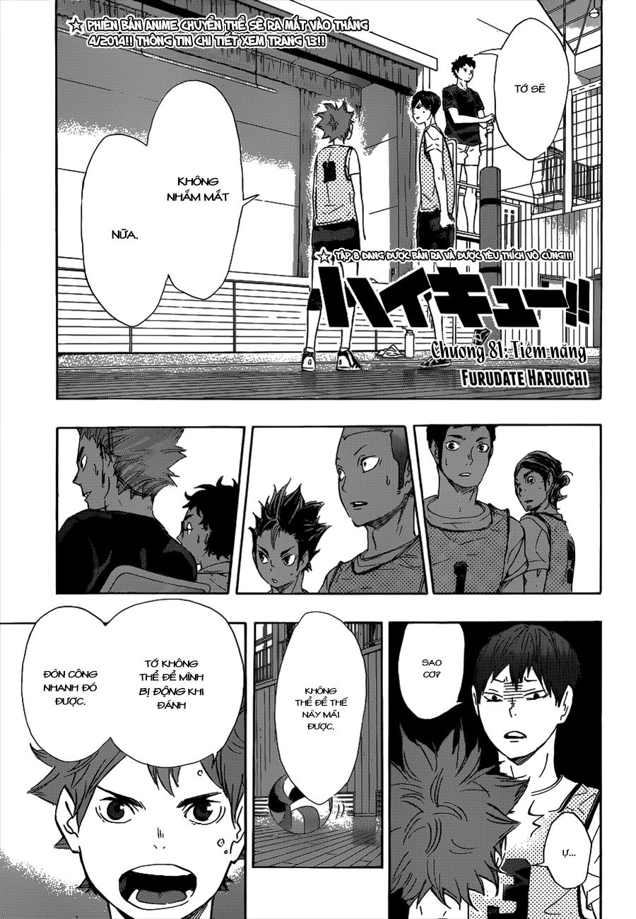 Haikyuu Chapter 81 - Trang 2