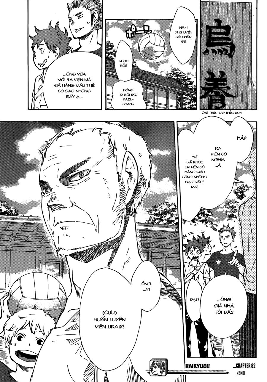 Haikyuu Chapter 82 - Trang 2