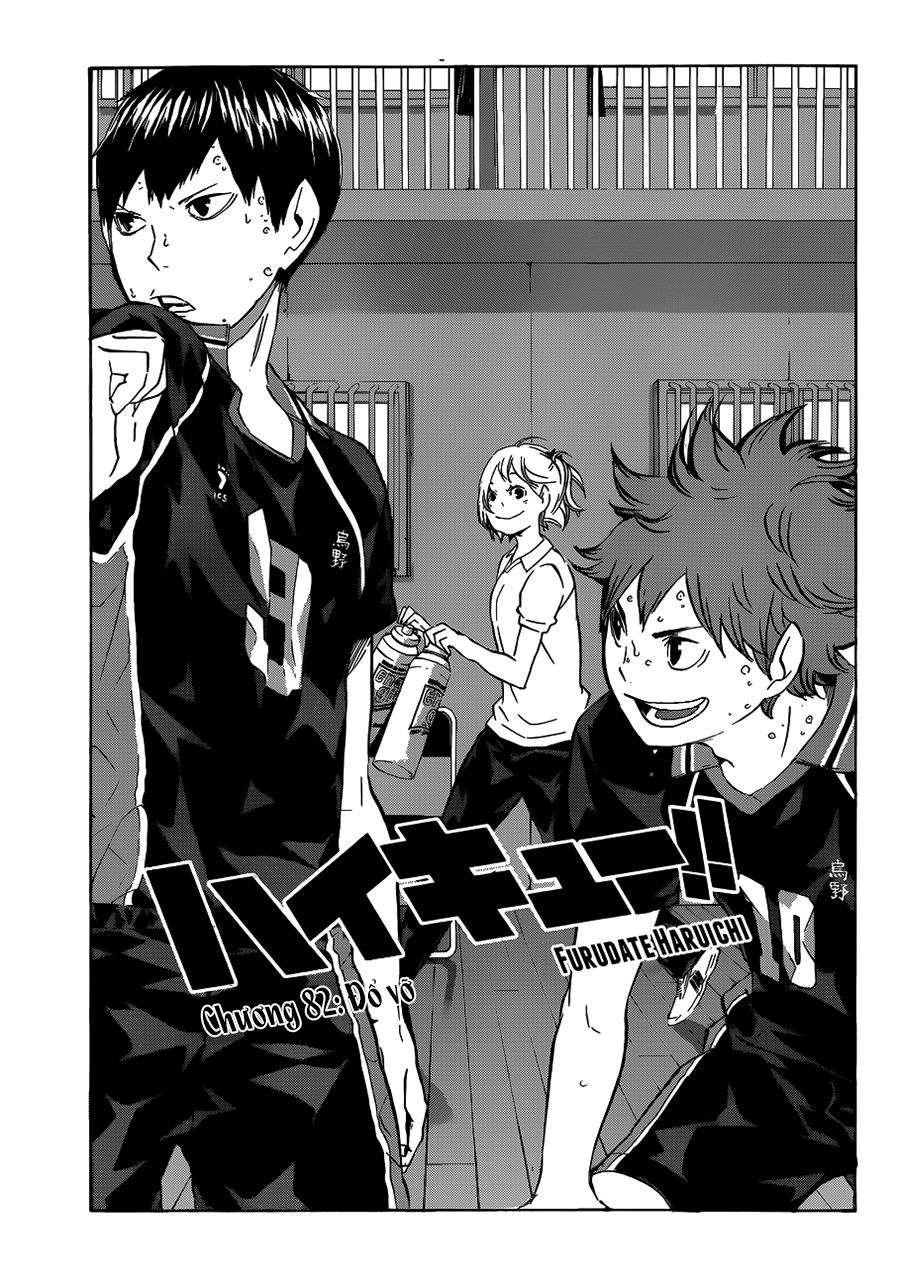 Haikyuu Chapter 82 - Trang 2