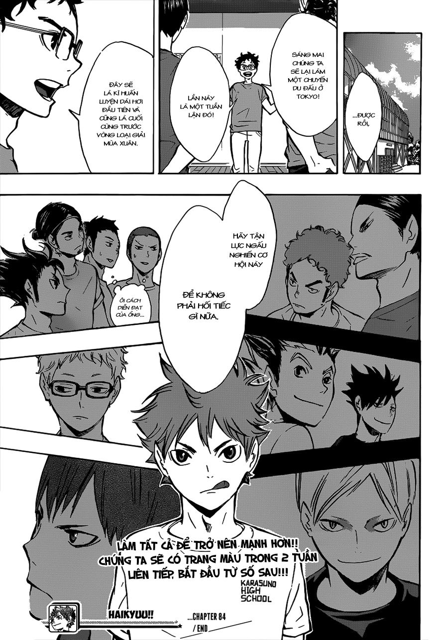Haikyuu Chapter 84 - Trang 2