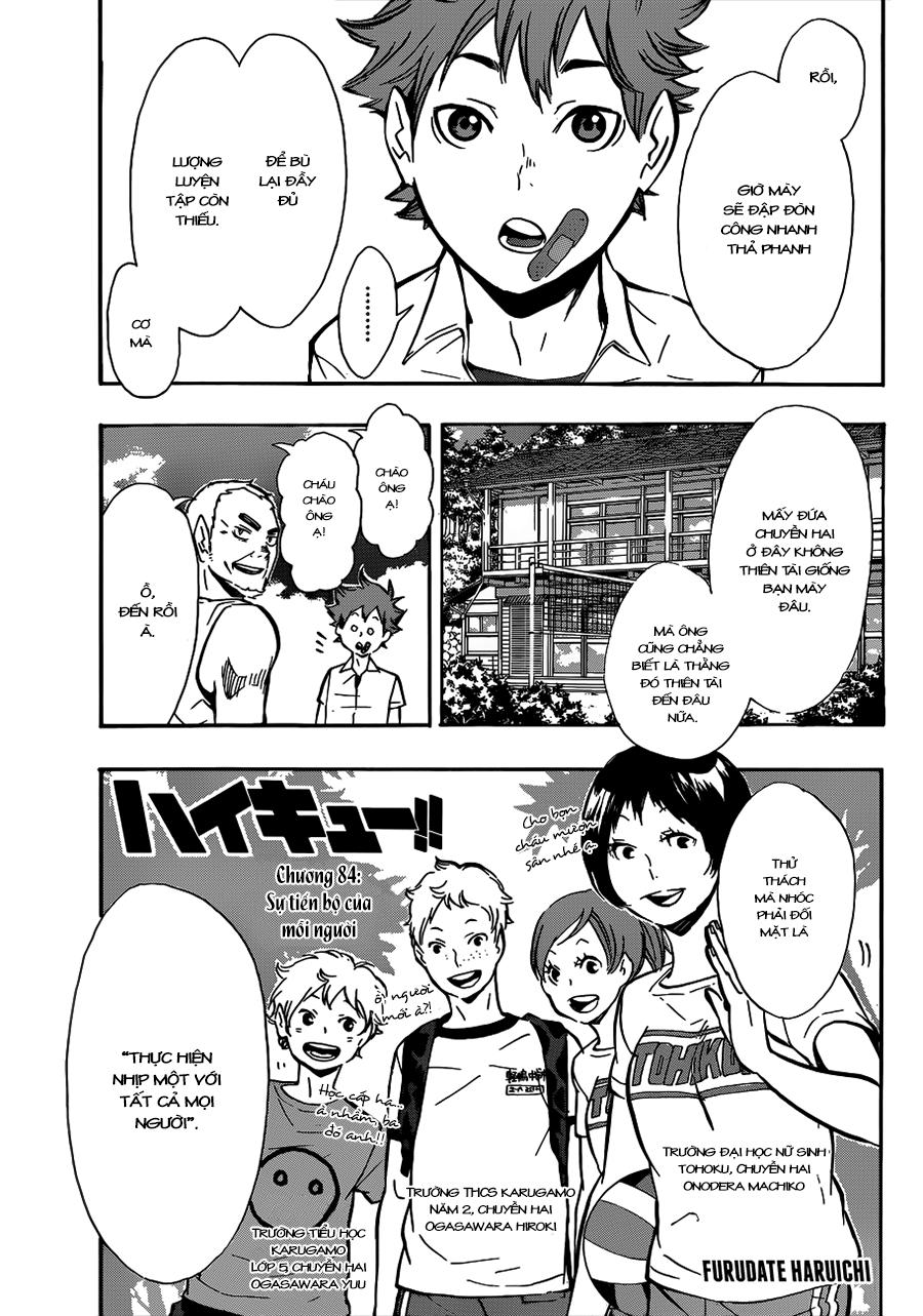 Haikyuu Chapter 84 - Trang 2