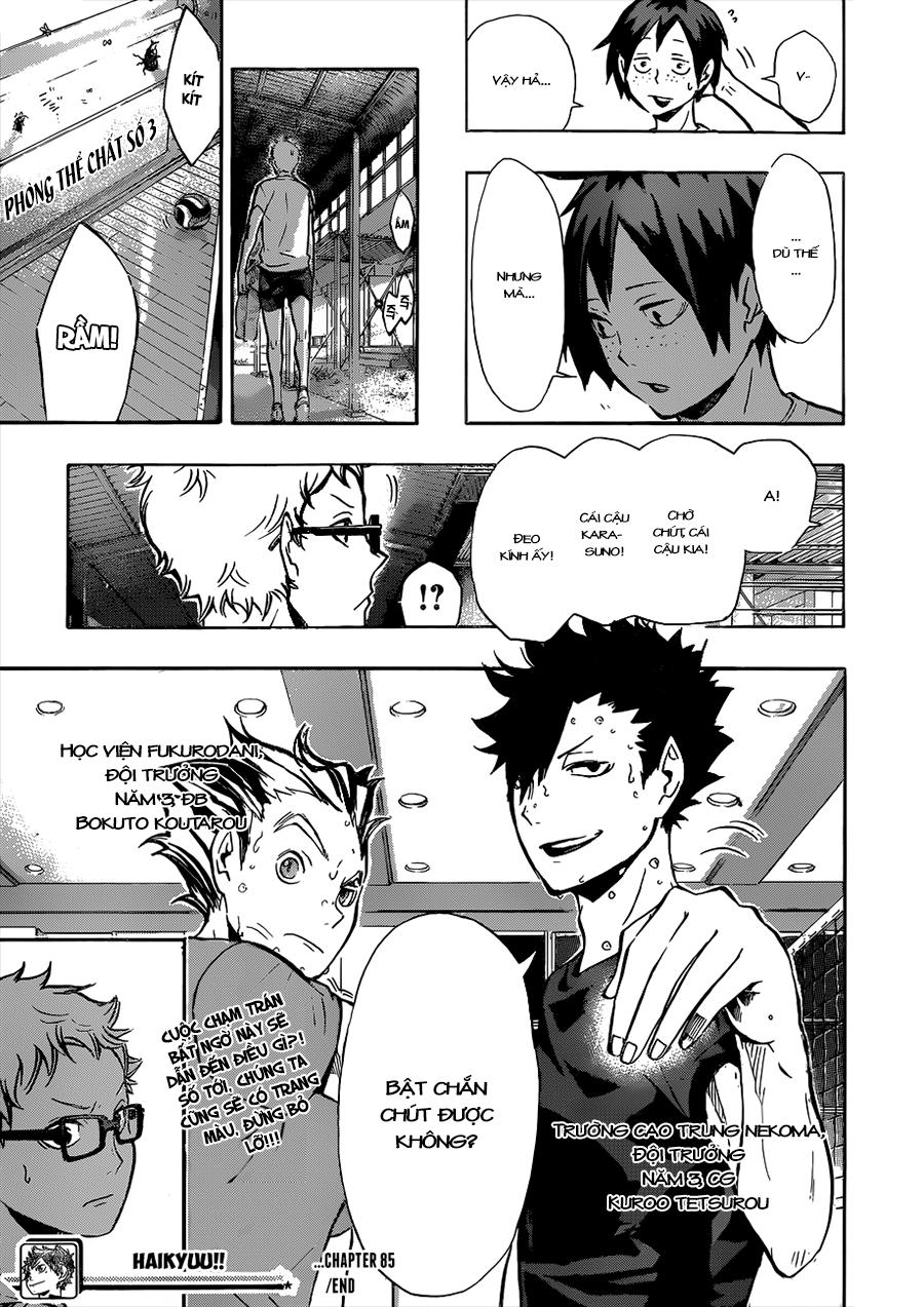 Haikyuu Chapter 85 - Trang 2