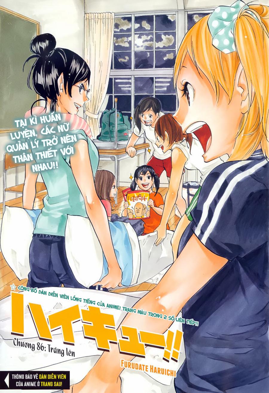 Haikyuu Chapter 86 - Trang 2
