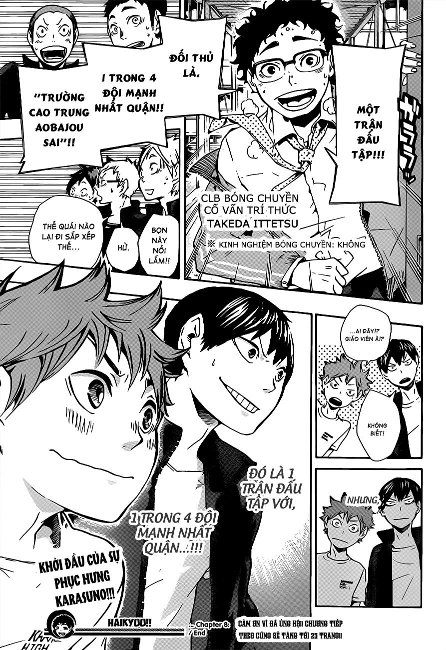 Haikyuu Chapter 9 - Trang 2