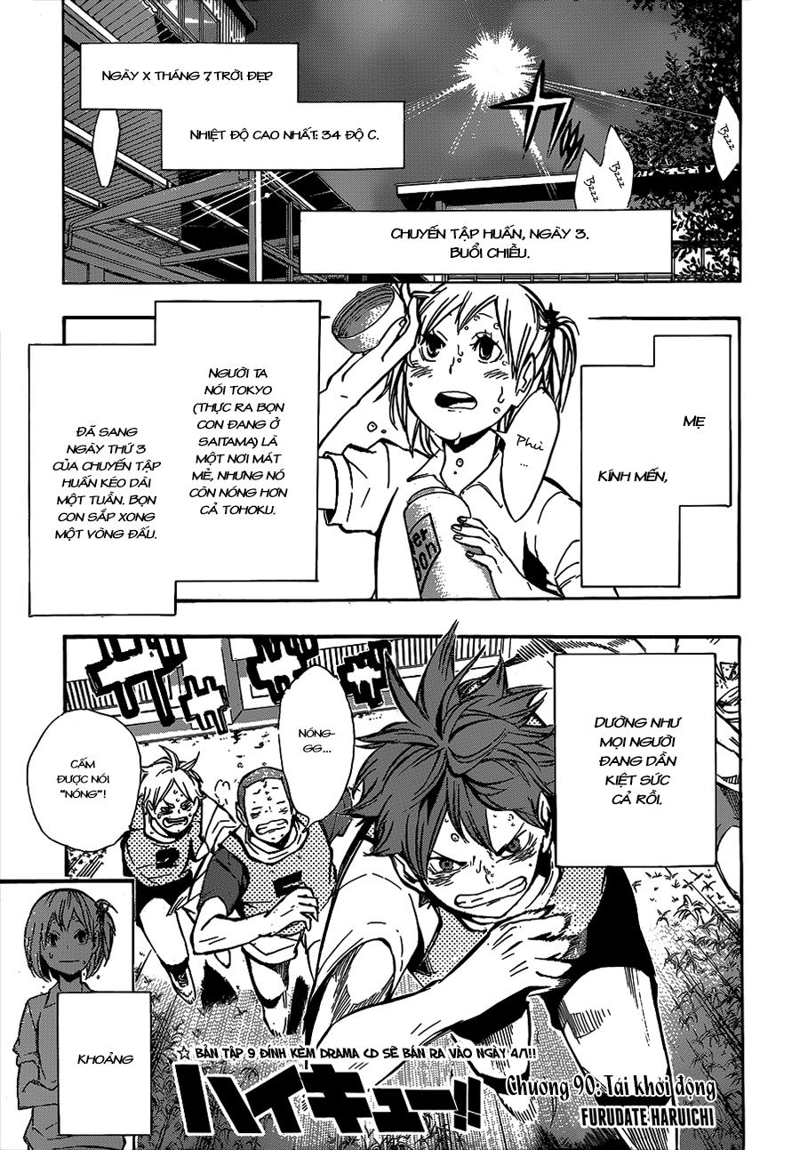Haikyuu Chapter 90 - Trang 2