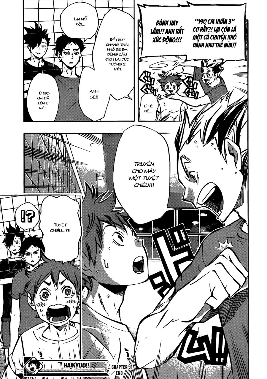 Haikyuu Chapter 91 - Trang 2
