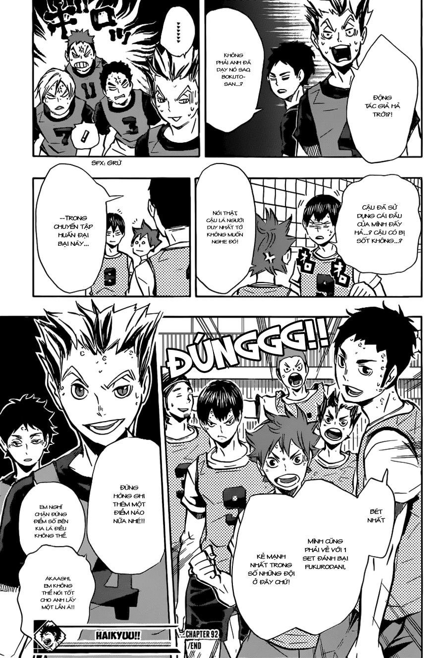 Haikyuu Chapter 92 - Trang 2