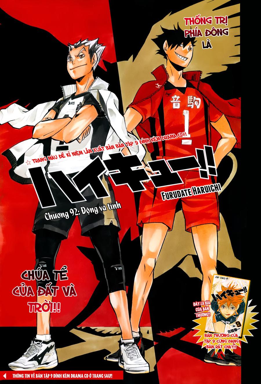 Haikyuu Chapter 92 - Trang 2