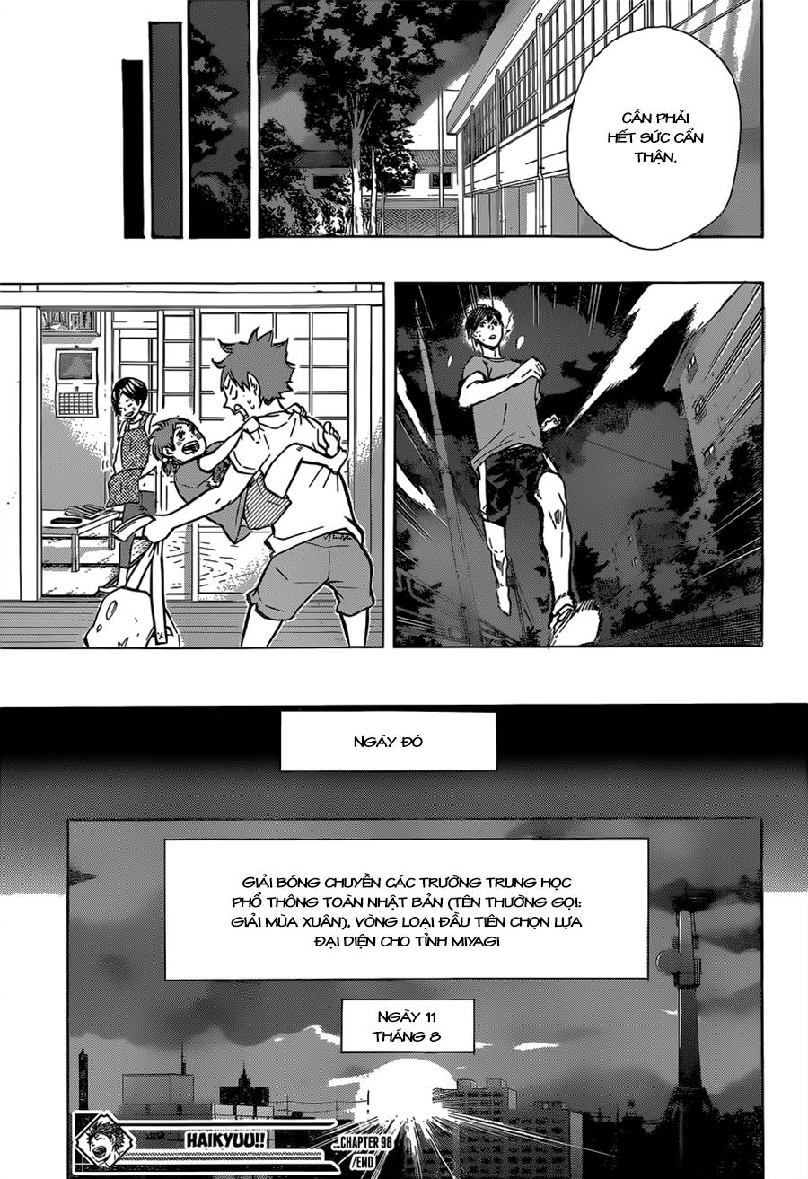 Haikyuu Chapter 98 - Trang 2