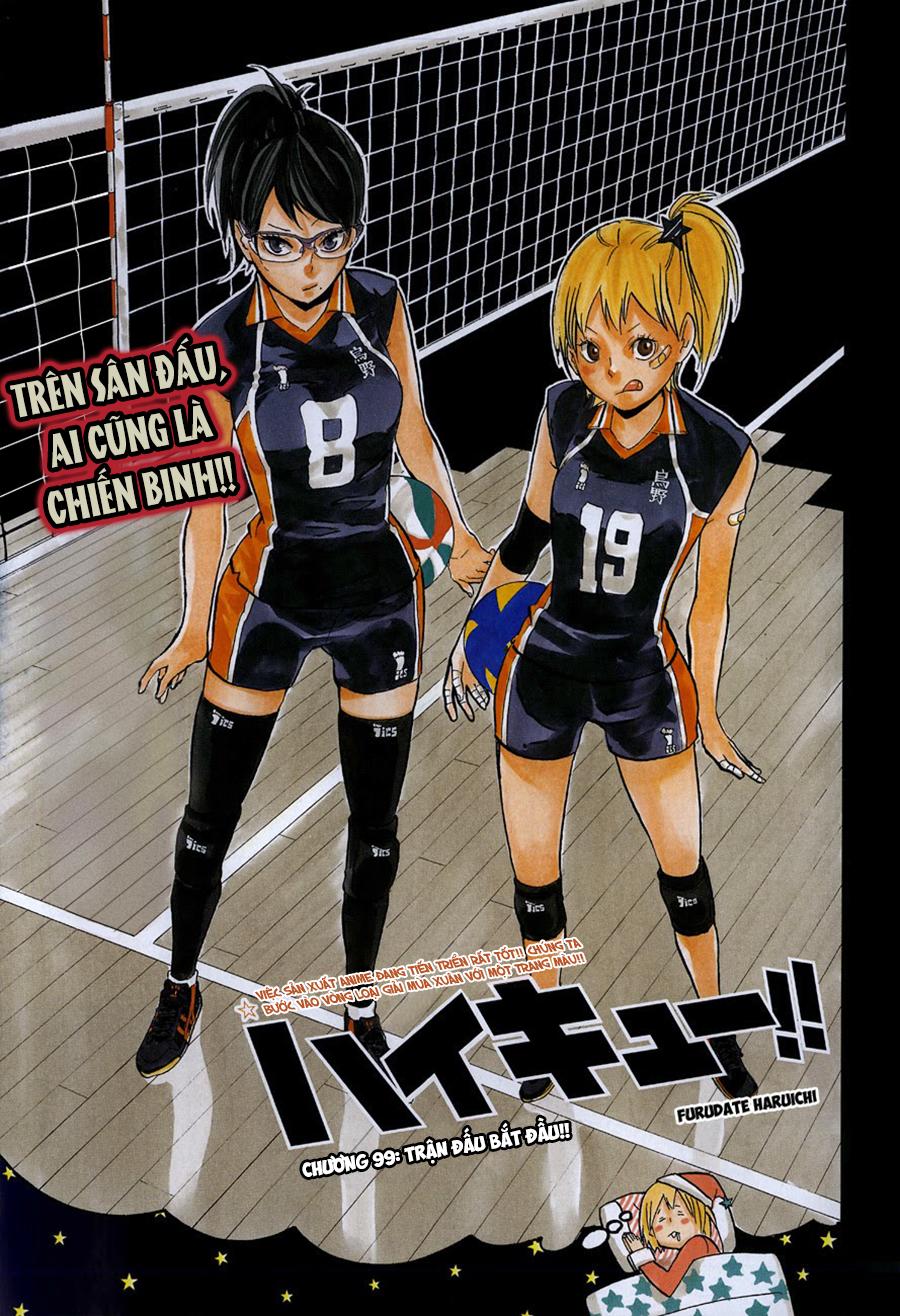 Haikyuu Chapter 99 - Trang 2