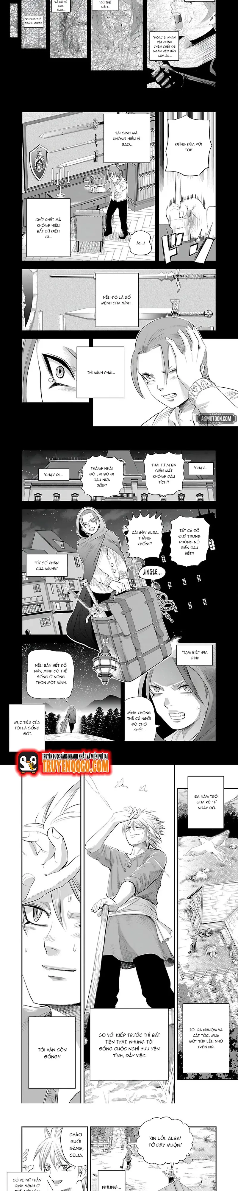 Hametsu Flag Kaihi No Tame Yamaoku E Hikikomotteita Saikyou No Akuyaku Wa, Tasuketa Heroine Ni Yotte Omotebutai E Tatasareru Chapter 1 - Trang 2