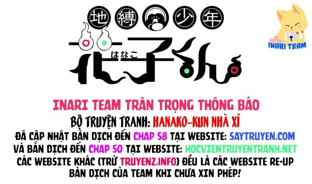 Hanako-Kun Nhà Xí Chapter 50.1 - Trang 2