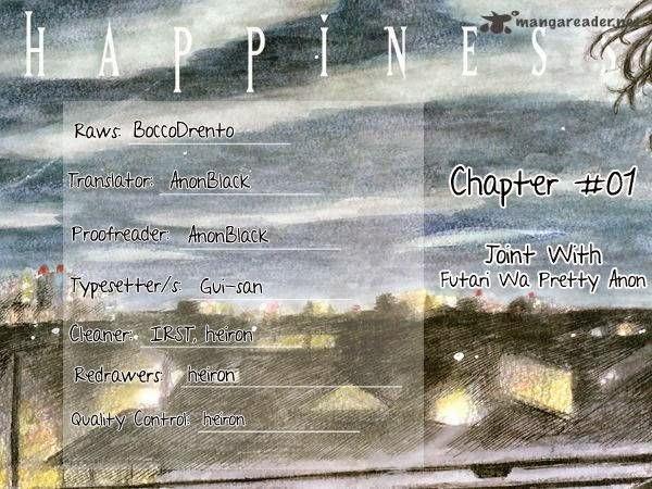 Happiness (Oshimi Shuzo) Chapter 1 - Trang 2
