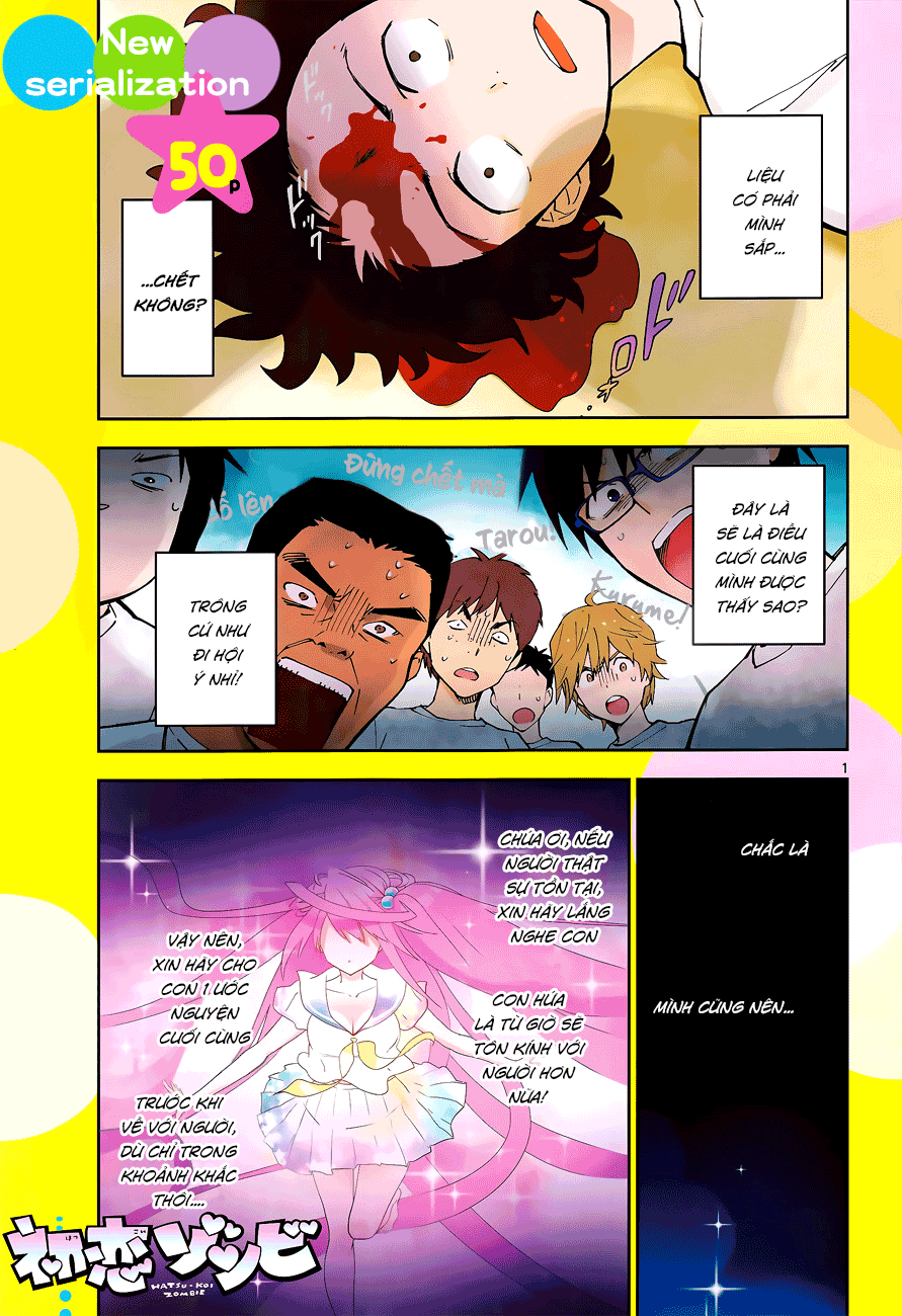 Hatsukoi Zombie Chapter 1 - Trang 2
