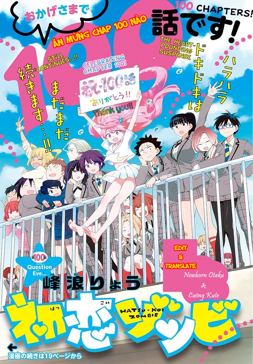 Hatsukoi Zombie Chapter 100 - Trang 2