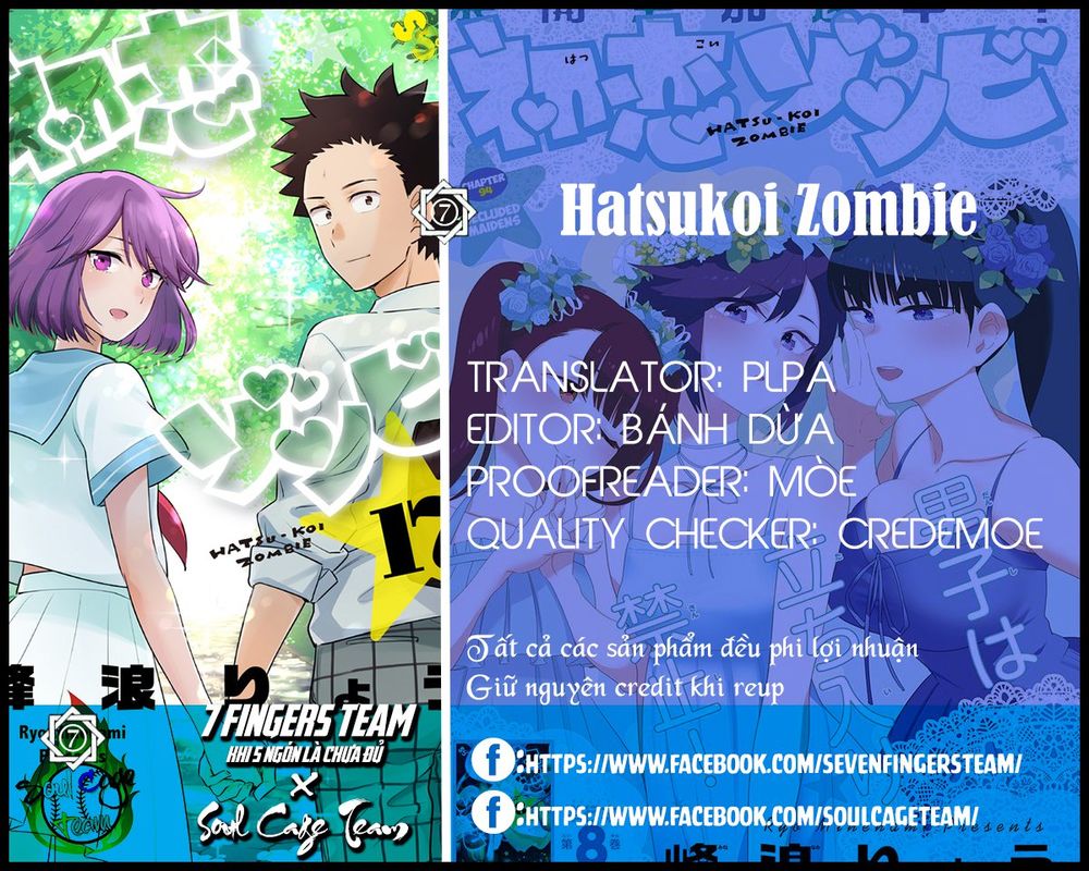 Hatsukoi Zombie Chapter 113 - Trang 2