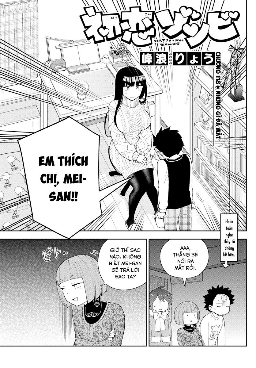 Hatsukoi Zombie Chapter 118 - Trang 2