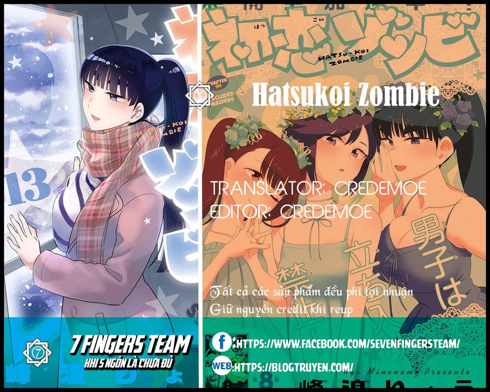 Hatsukoi Zombie Chapter 122 - Trang 2