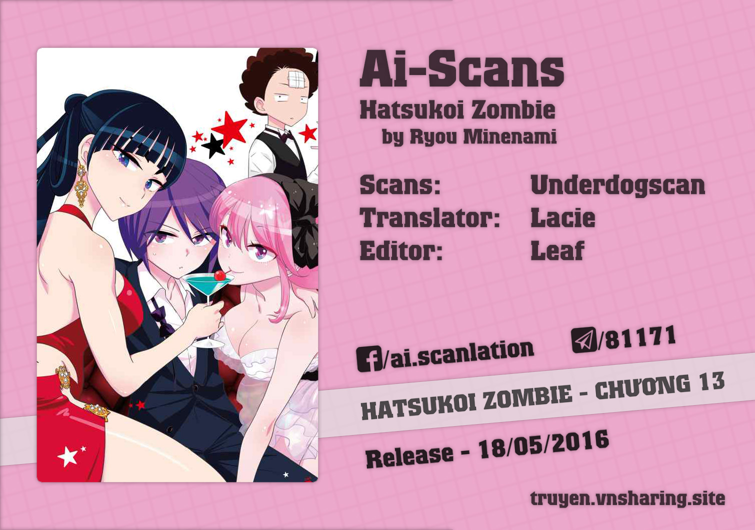 Hatsukoi Zombie Chapter 13 - Trang 2