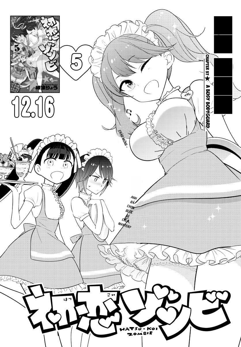 Hatsukoi Zombie Chapter 57 - Trang 2
