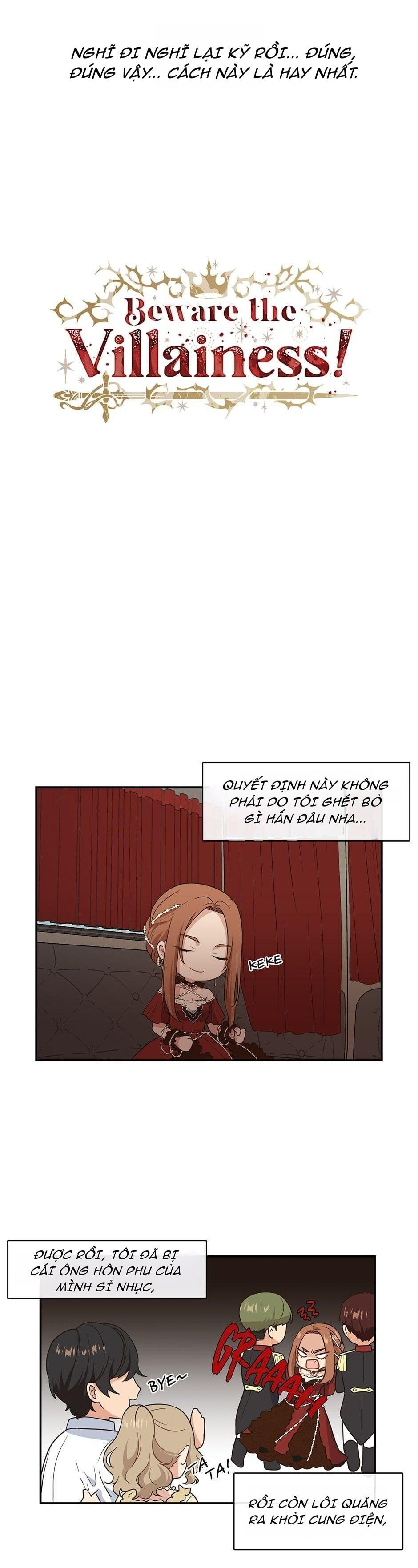 Hãy Cẩn Thận Với Kẻ Phản Diện! Chapter 6 - Trang 2