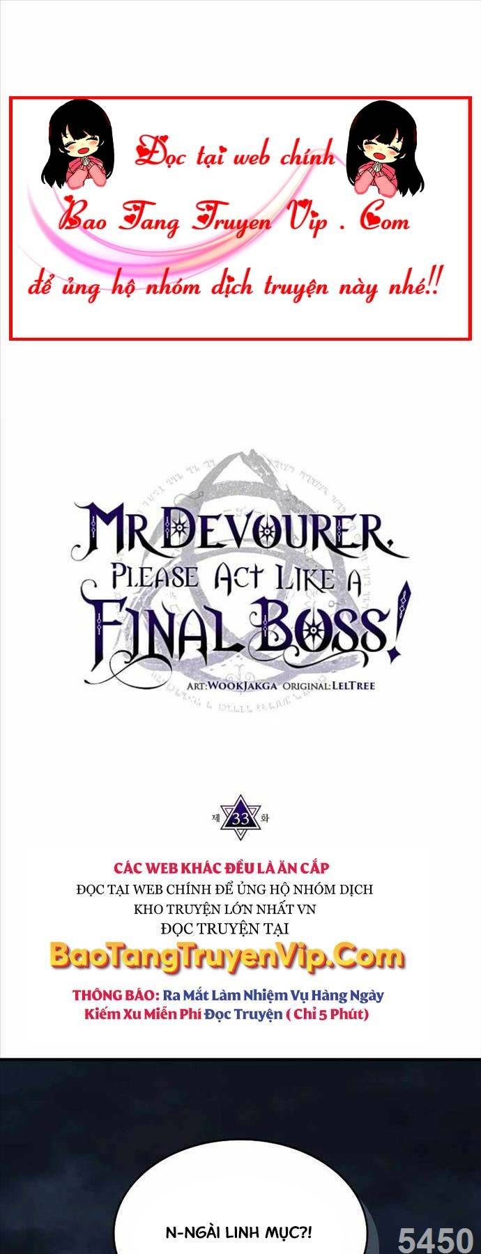 Hãy Hành Động Như Một Boss Đi Ngài Mr Devourer Chapter 33 - Trang 2