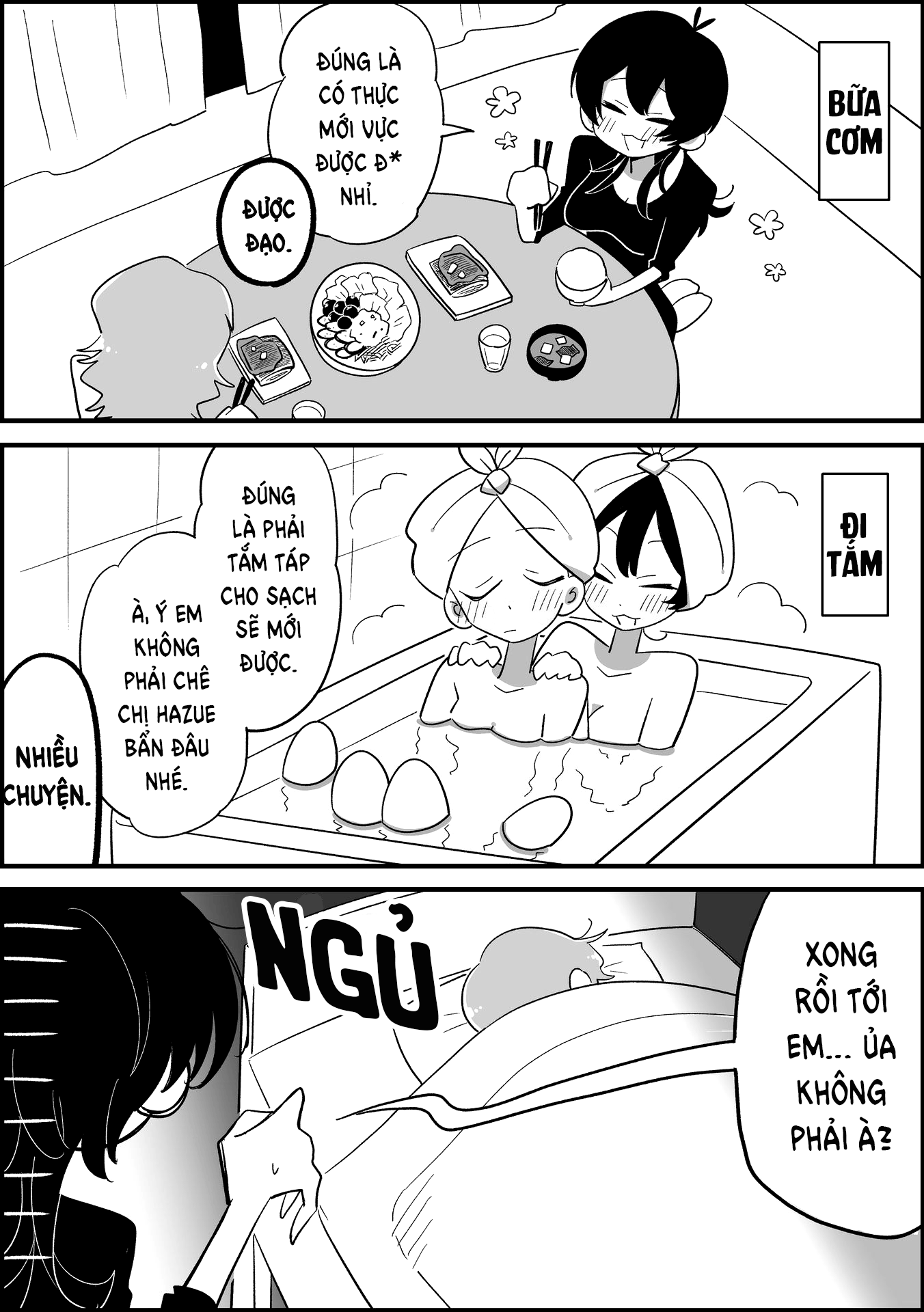 Hazue And Tsuyu Chapter 1 - Trang 2