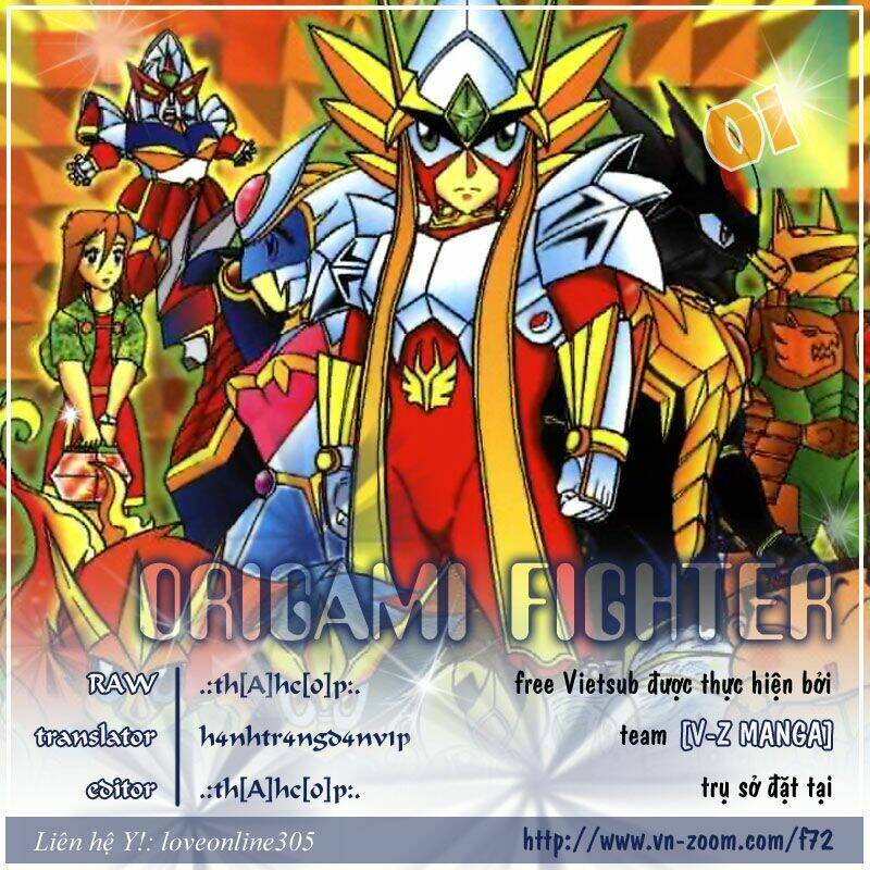 Hiệp Sĩ Giấy – Origami Fighter Chapter 1 - Trang 2