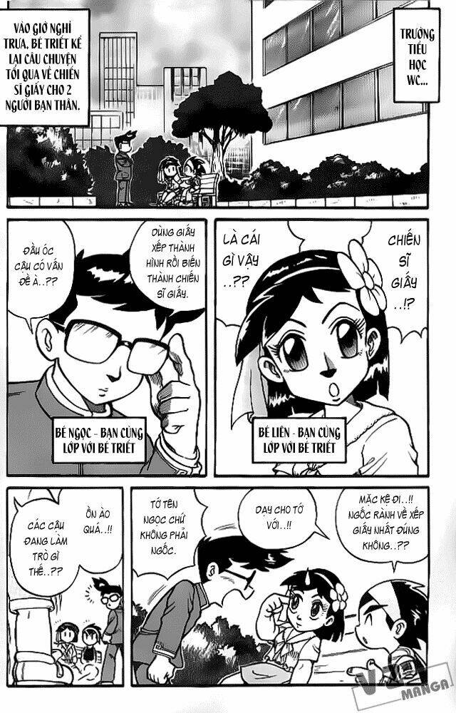 Hiệp Sĩ Giấy – Origami Fighter Chapter 1 - Trang 2