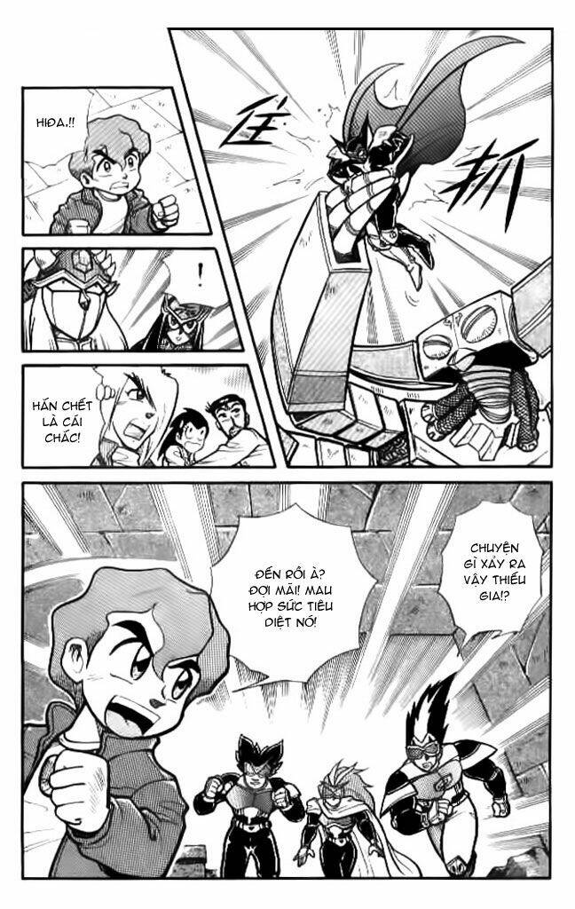 Hiệp Sĩ Giấy – Origami Fighter Chapter 10 - Trang 2